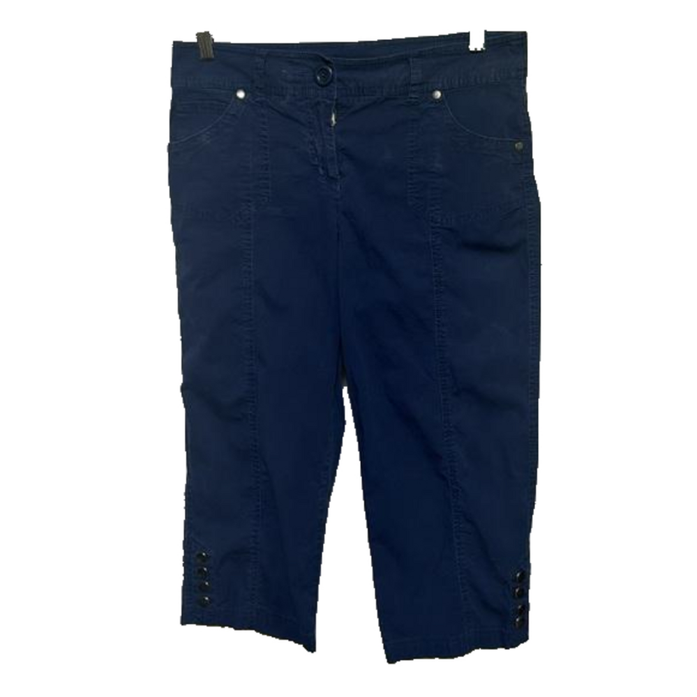 Style & Co Petite Woman’s Blue Capri Pant Size 8P